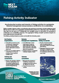 Fishing Activity Indicator fact sheet